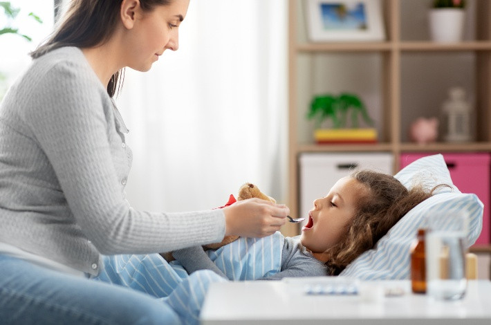 Для детей бромгексин выпускается в удобной форме сиропа.