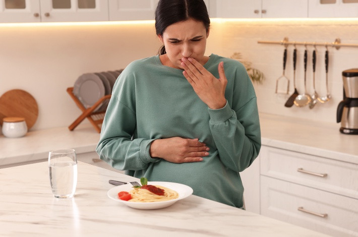 Часто метеоризм возникает во время беременности