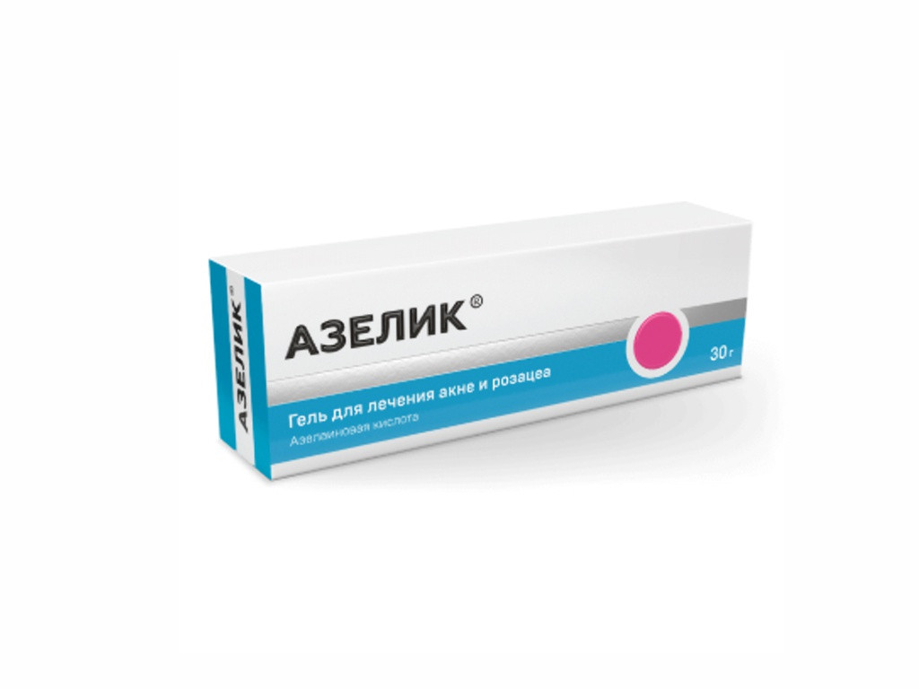 Азелик – гель, применяемый для лечения акне.