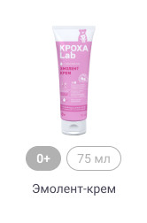 0+, 75мл, Эмолент-крем