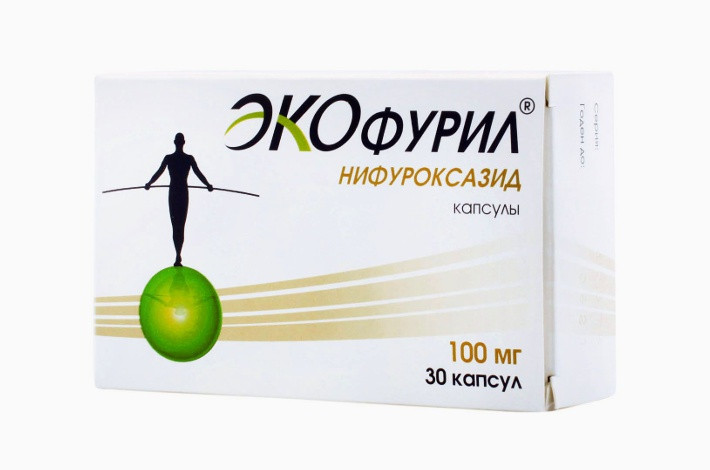 Экофурил - противодиарейное антимикробное средство