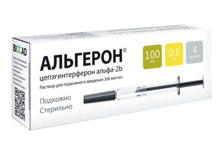 Альгерон эффективно подавляет размножение вируса гепатита С.