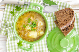 Куриный суп с гречкой