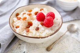 Рисовый пудинг в пароварке