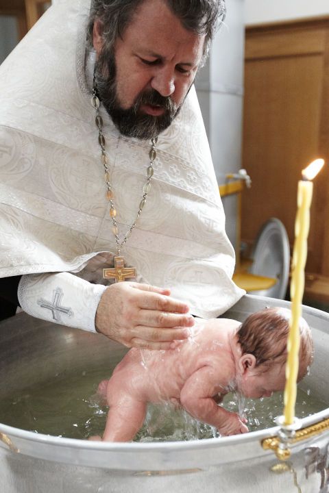 Крещение матроны московской