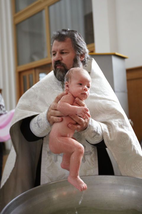 Крещение матроны московской