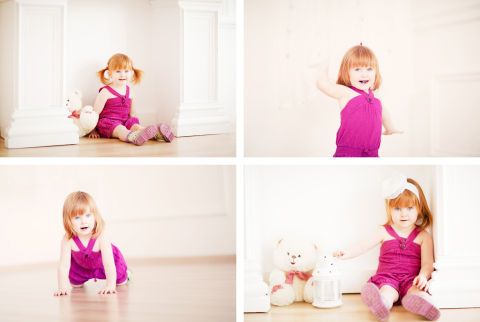 Фотосессия, Алиса, 1 год и 9 месяцев и ее мама :)