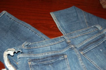 Джинсы для беременных своими руками