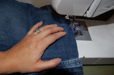 Джинсы для беременных своими руками