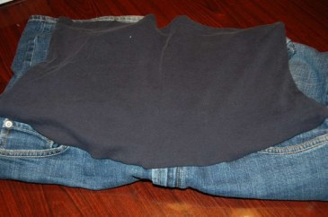 Джинсы для беременных своими руками